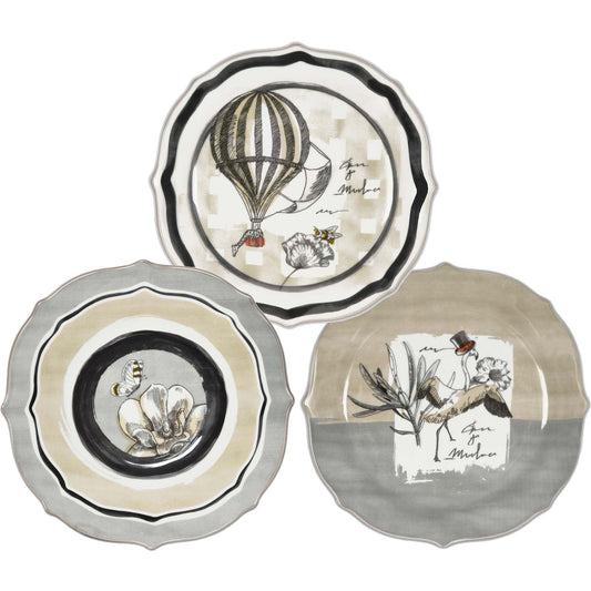 Set 18 Pezzi Tavola Urban Baci Milano