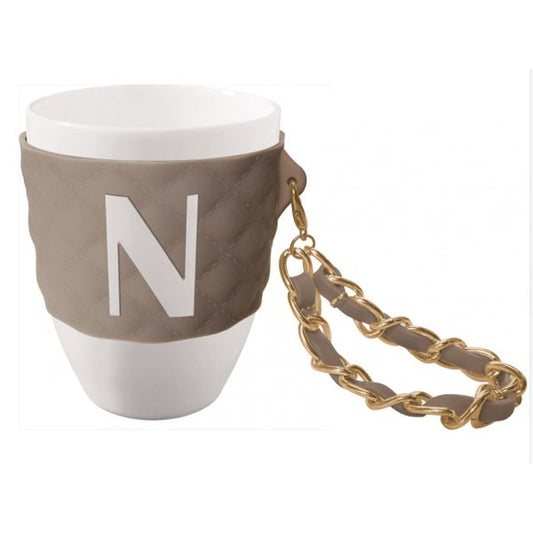 Mug Tortora So Chic Lettera N