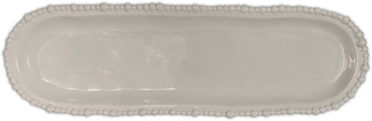 Piatto A Servire Ovale 44,5X13,5 Cm - Tortora