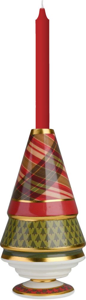 Portacandela Big - Tartan