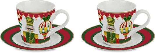 Set 2 Tazzine Caffe Porcellana - Carol