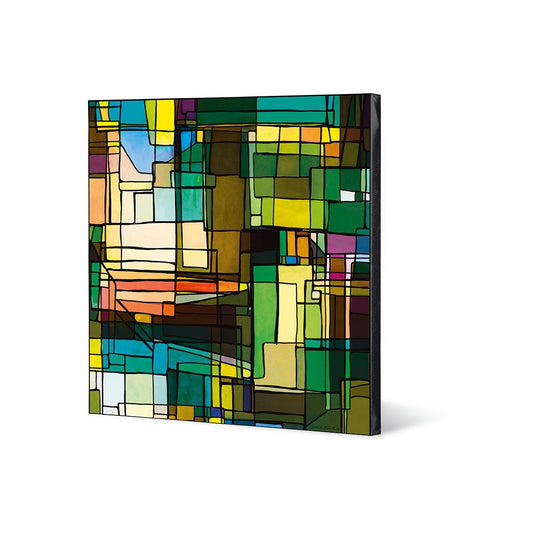 Quadro Metropoli Verde" Egan"