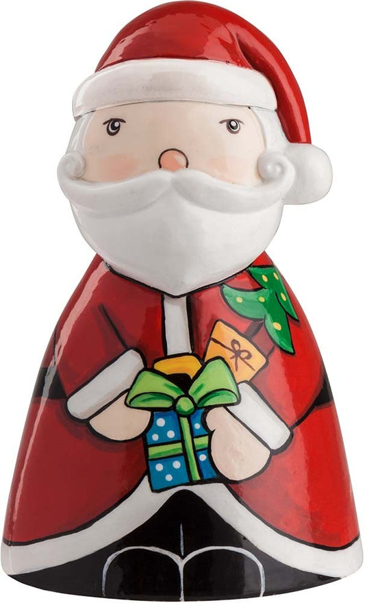 Campanella Natale Babbo Natale 6X9