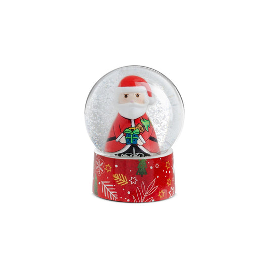 Palla Di Neve Natale C/Luce Babbo Natale  6,5X8,5