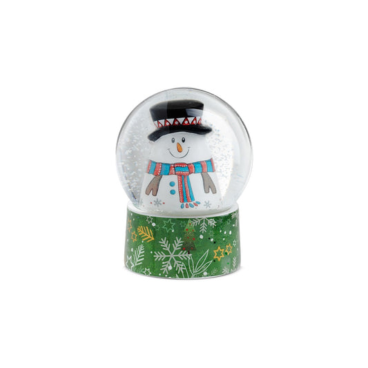 Palla Di Neve Natale C/Luce Pupazzo Di Neve  6,5X8,5
