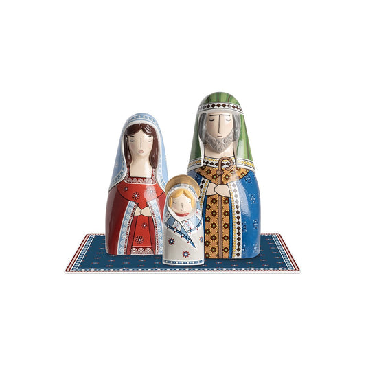 Sacra Famiglia Natale + Tappetino