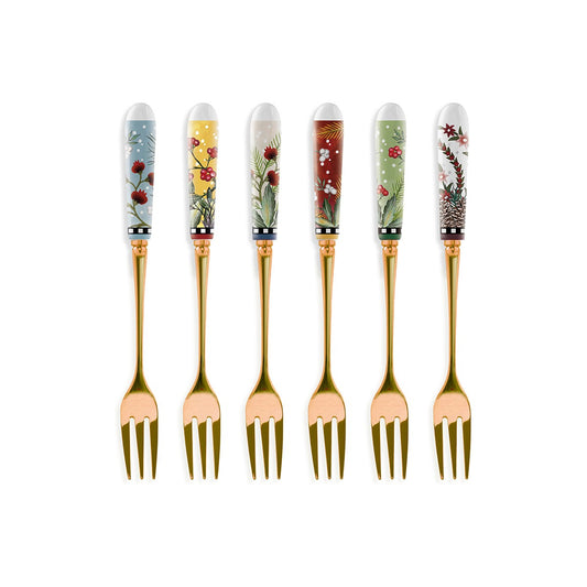 Set 6 Forchettine Natale  2024