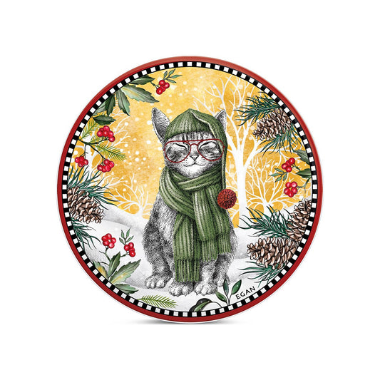 S/Pentola Natale Gatto 2024 D.16