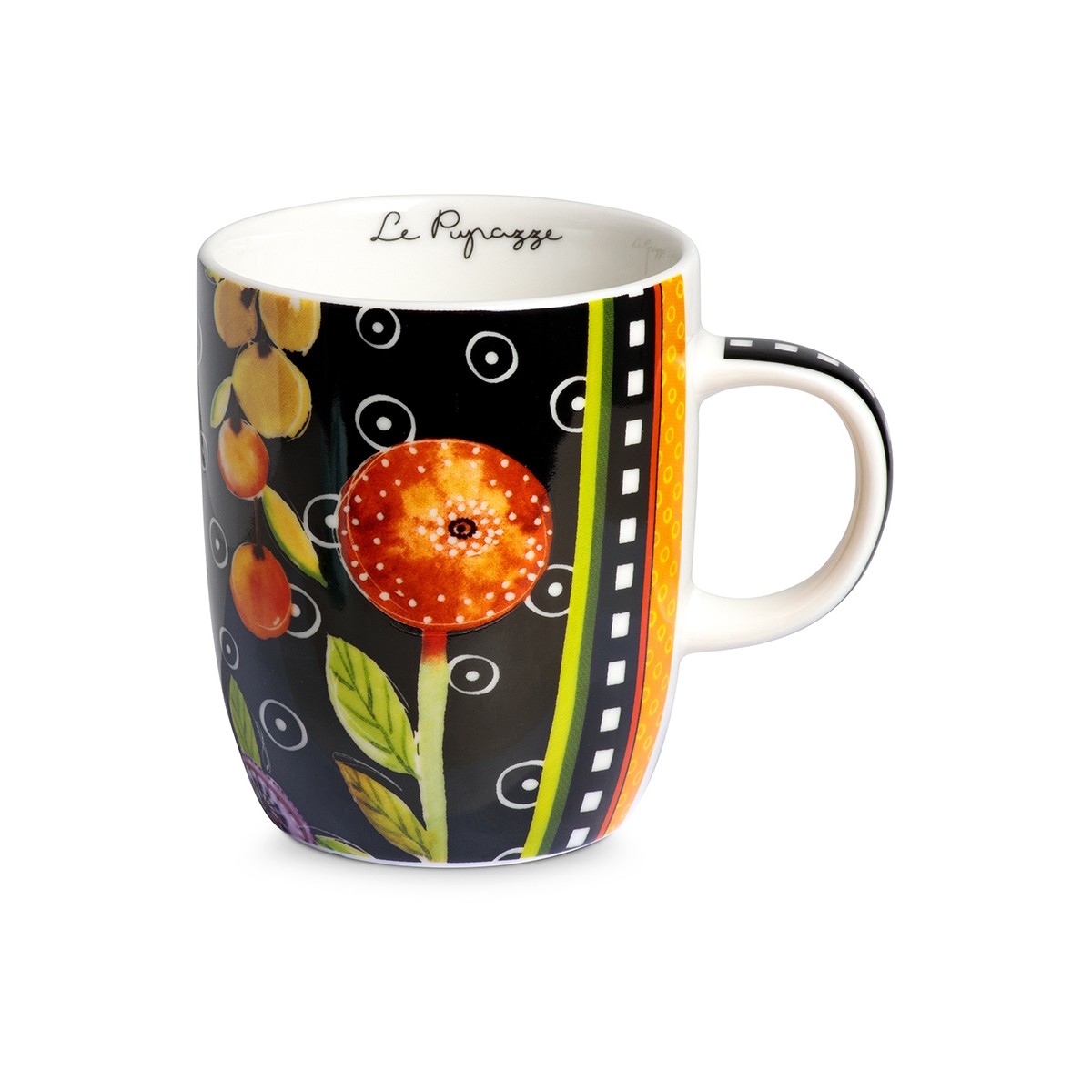Mug Le Pupazze Nero Ml460