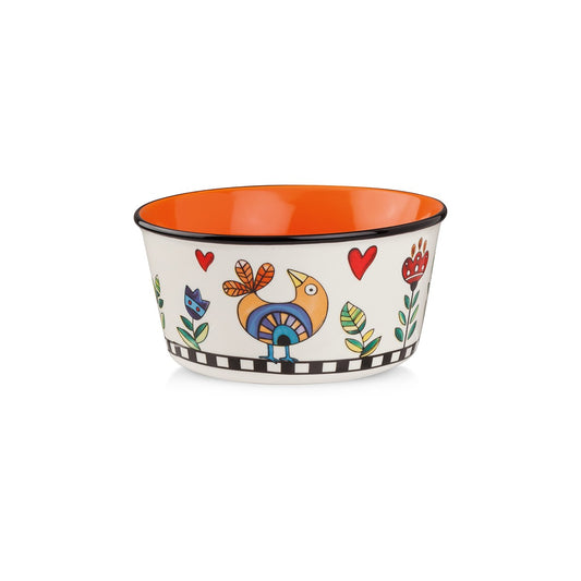 Bowl Cocorico` Arancio Ml 420