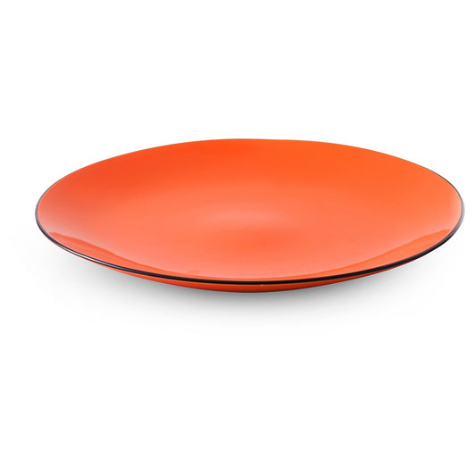 Piatto Portata Cocorico` Arancio Dm 30