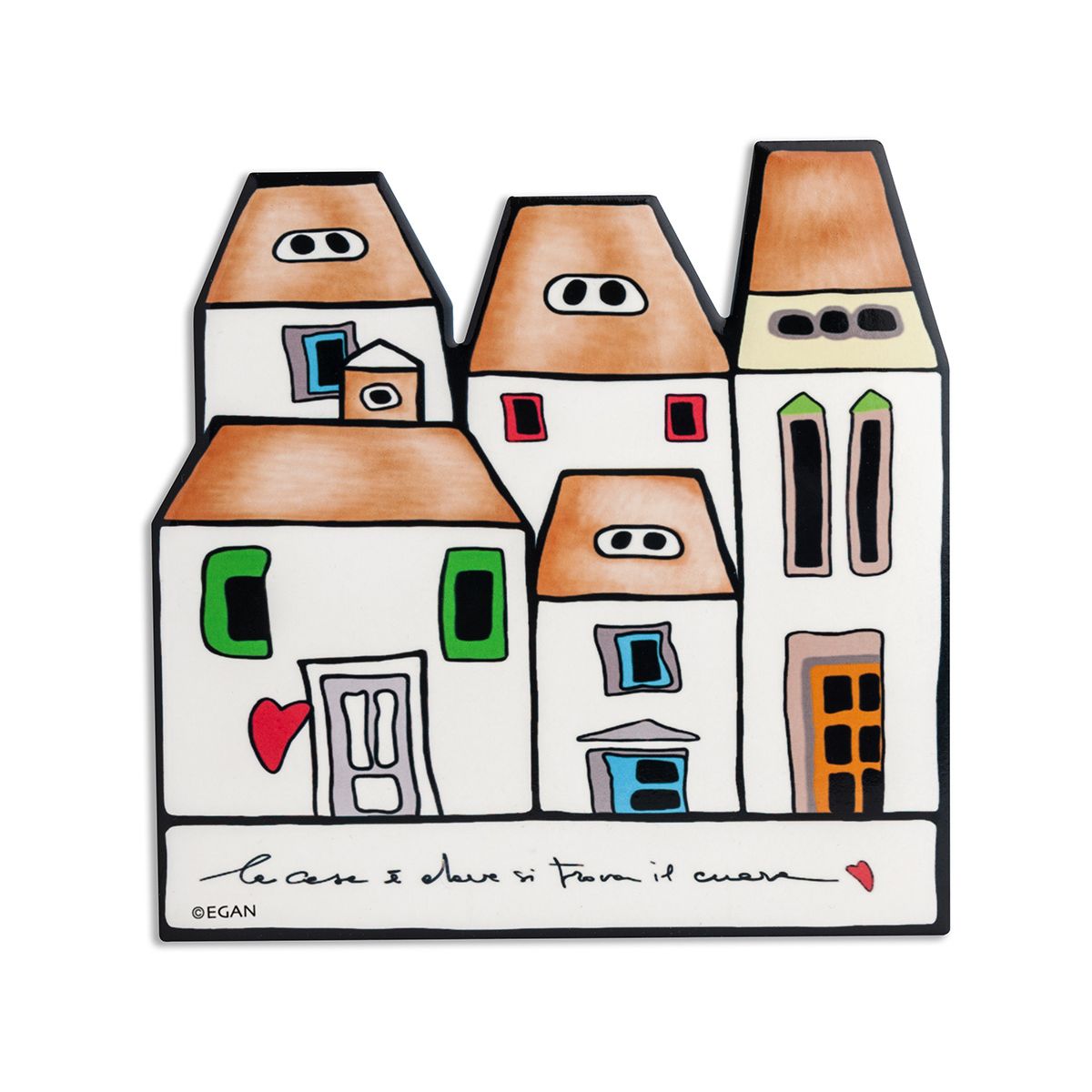 S/Pentola Le Casette 16X16