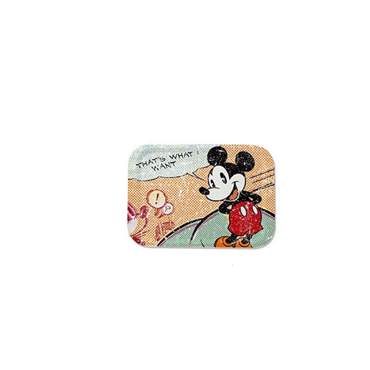 Vassoio Mickey Punti Rossi Rettangolare Cm 31X23