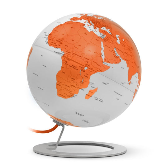 Lampada Mappamondo Arancione Iglobe Atmosphere