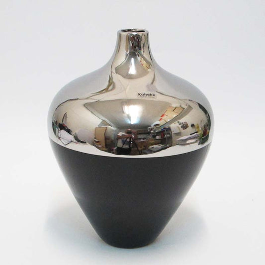 Vaso Tapio Black-Silver 23 X 30H Kaheku