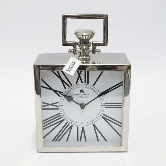 Orologio Tower Nickel Plated 26X9X37H Kaheku