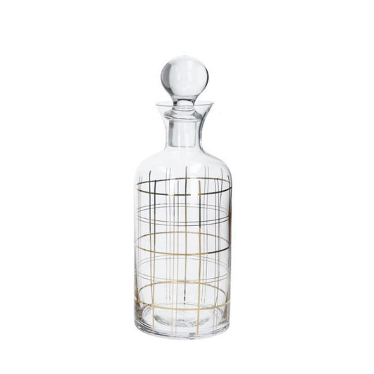 Vedoro Bottiglia Liquore In Vetro Con Decorazione
