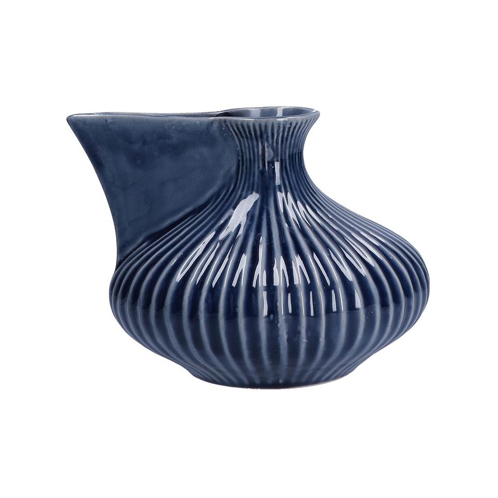 Tirith Vaso Ceramica Blu