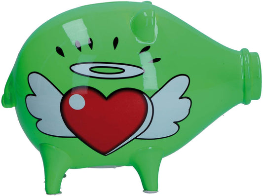 Tommy Salvadanaio In Resina Verde A In Gb Rituali Domestici