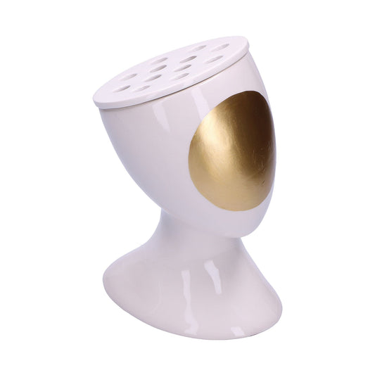 Thea Vaso Tulipanier Disco Oro