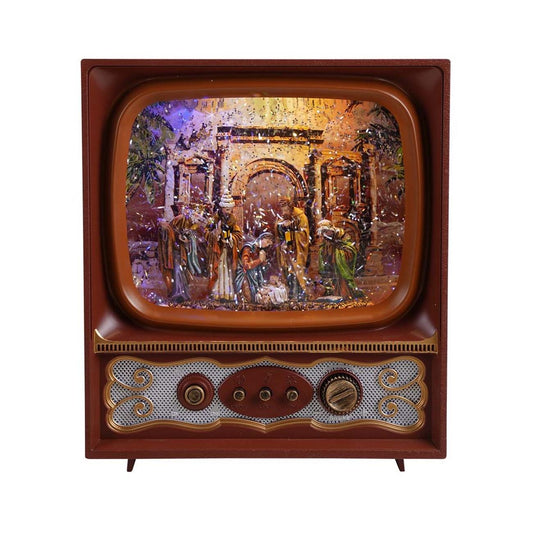 Tv Water Spinning Multicolor-Battery / Adapter (Not Incl)- Led