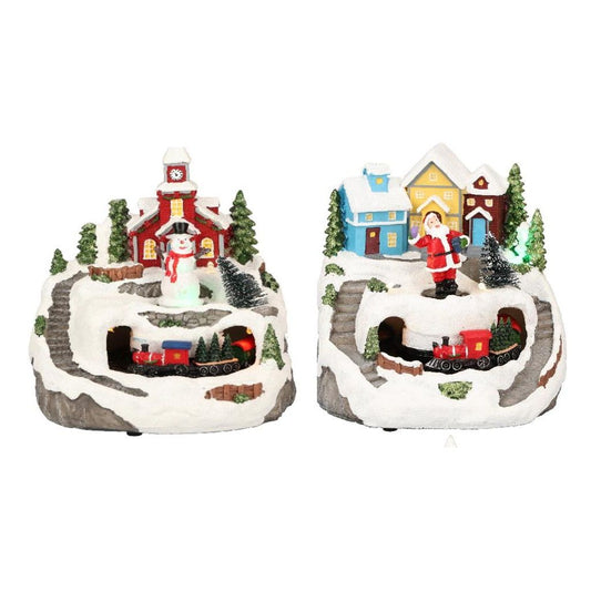 Village Train Animated 2Ass Multicolor-Battery