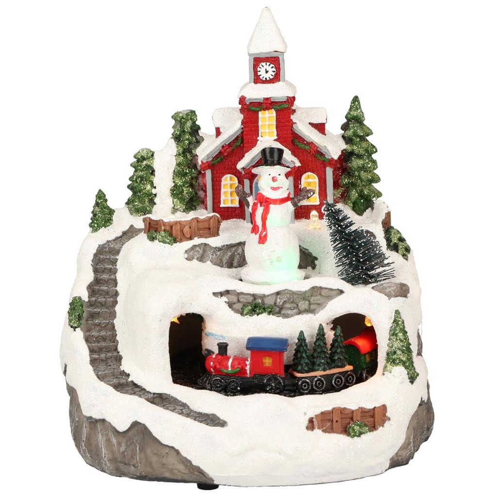 Village Train Animated 2Ass Multicolor-Battery