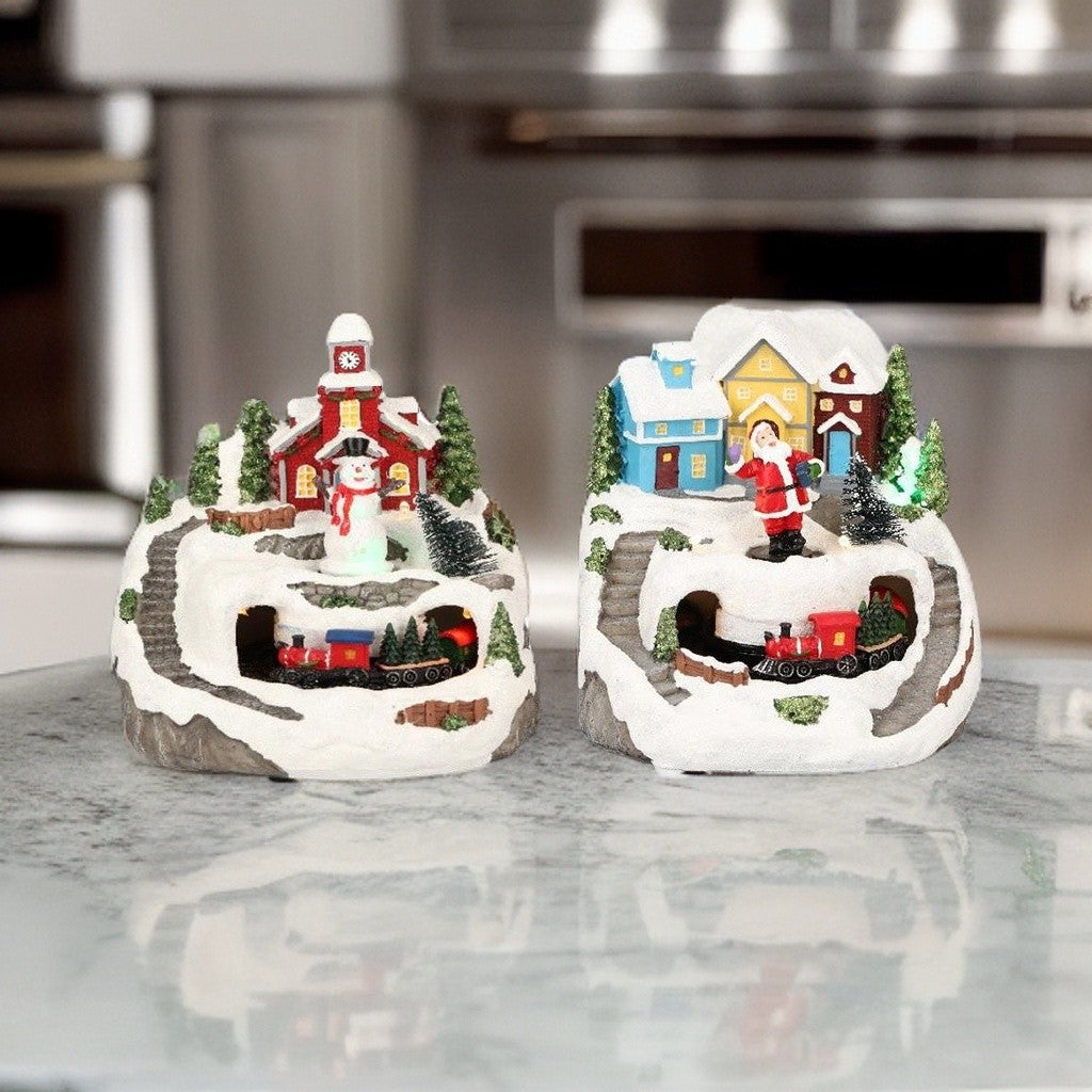 Village Train Animated 2Ass Multicolor-Battery