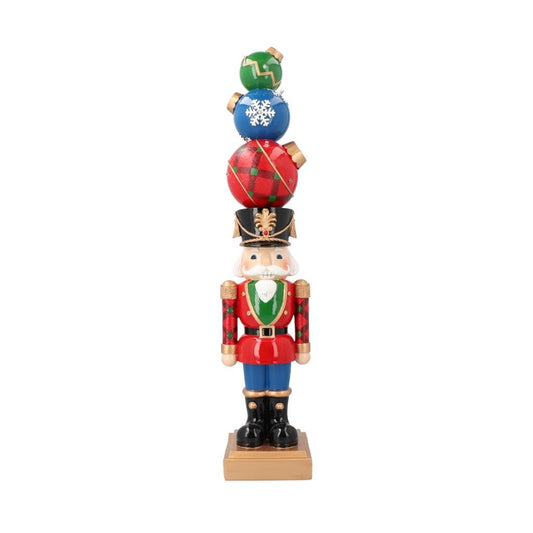Nutcracker stacked balls poly