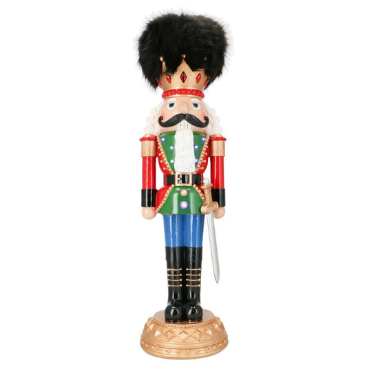 Nutcracker with hat in fur poly