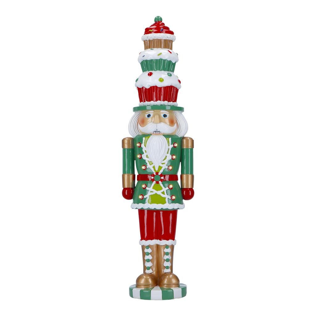 Nutcracker with cupcake