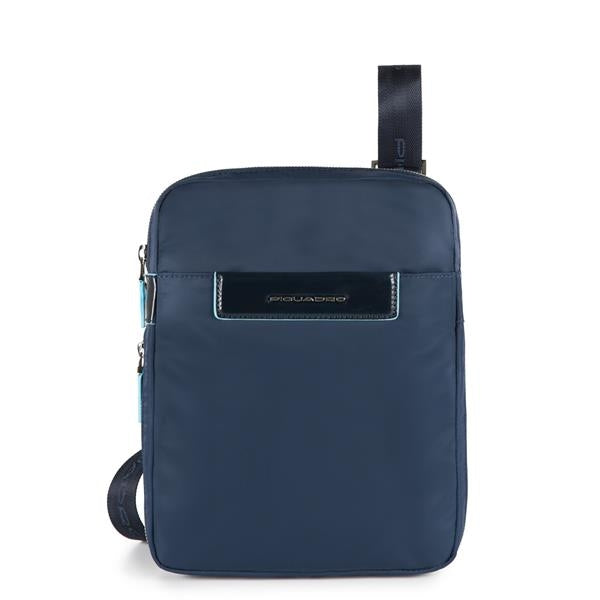 Borsello Porta Ipad Air Esp.Bile Pelle E Tessuto