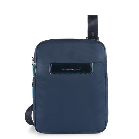 Borsello Porta Ipad Air Esp.Bile Pelle E Tessuto