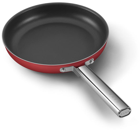 Padella Antiaderente - 26 cm Rosso Stile Anni 50 Smeg