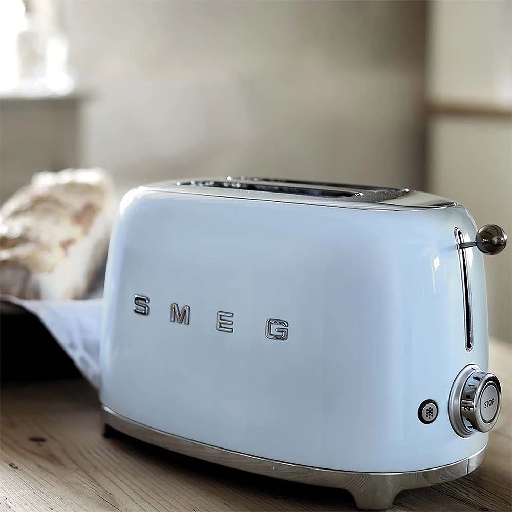 Tostapane 2X2 Fette Azzurro Smeg Smeg