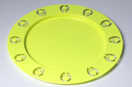 Vassoio Rotondo Giallo Alessi - Wardance
