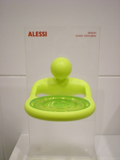 Antonio S Portasapone Giallo Alessi