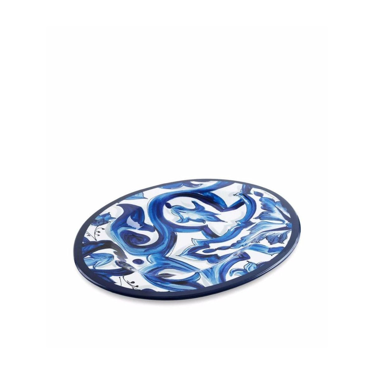 Oval Tray Mediterranean Blue