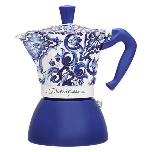 Moka Induction 4 tazze Blu Mediterraneo Dolce E Gabbana