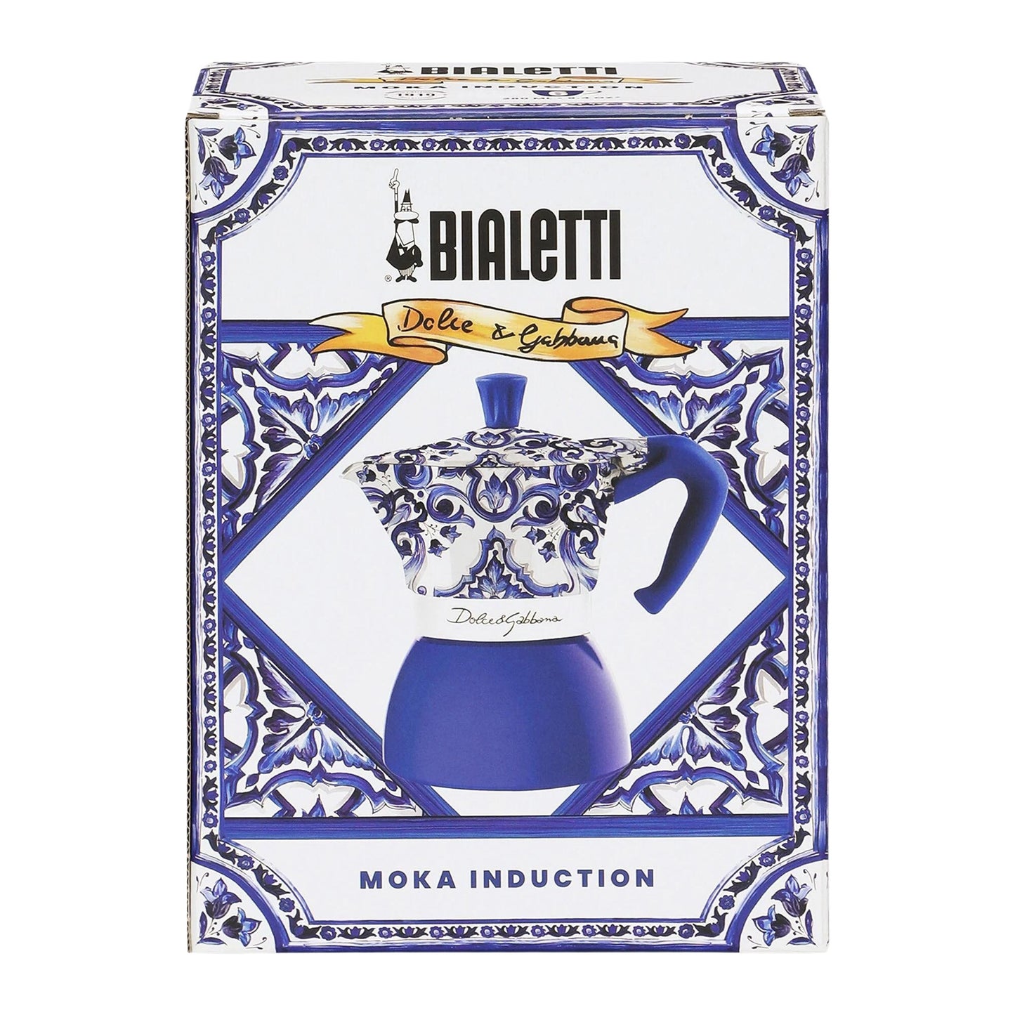 Moka Induction 4 tazze Blu Mediterraneo Dolce E Gabbana