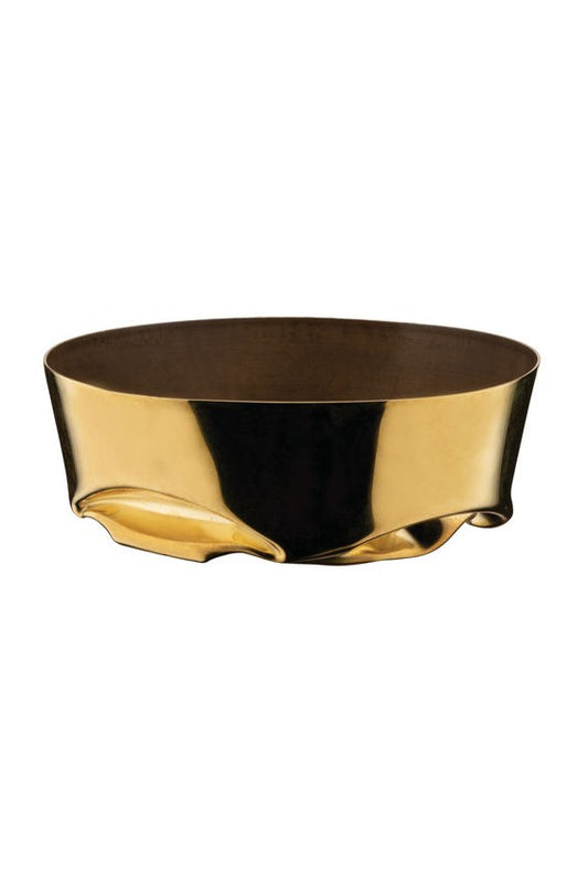 Ciotola Compressioni in ottone Alessi