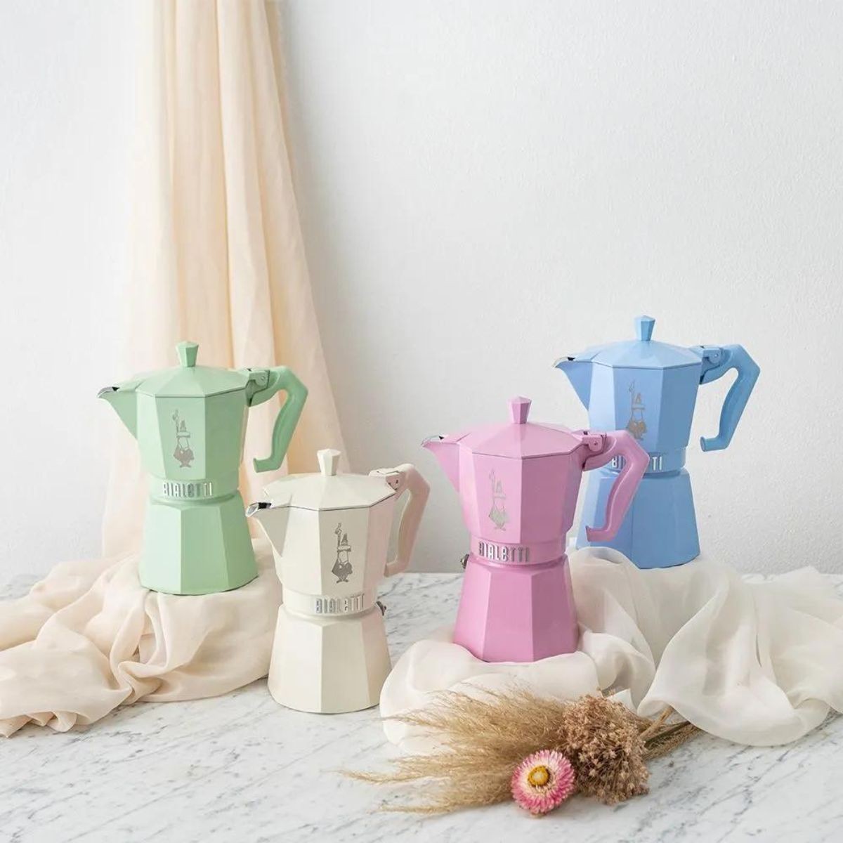 Moka Exclusive Green 6  Tz Bialetti