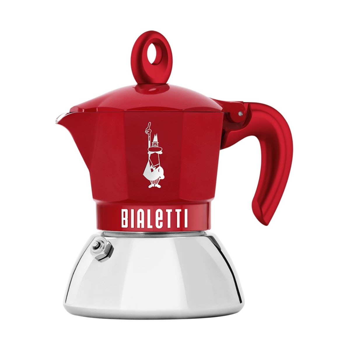 Moka Induction Rossa 4Tz