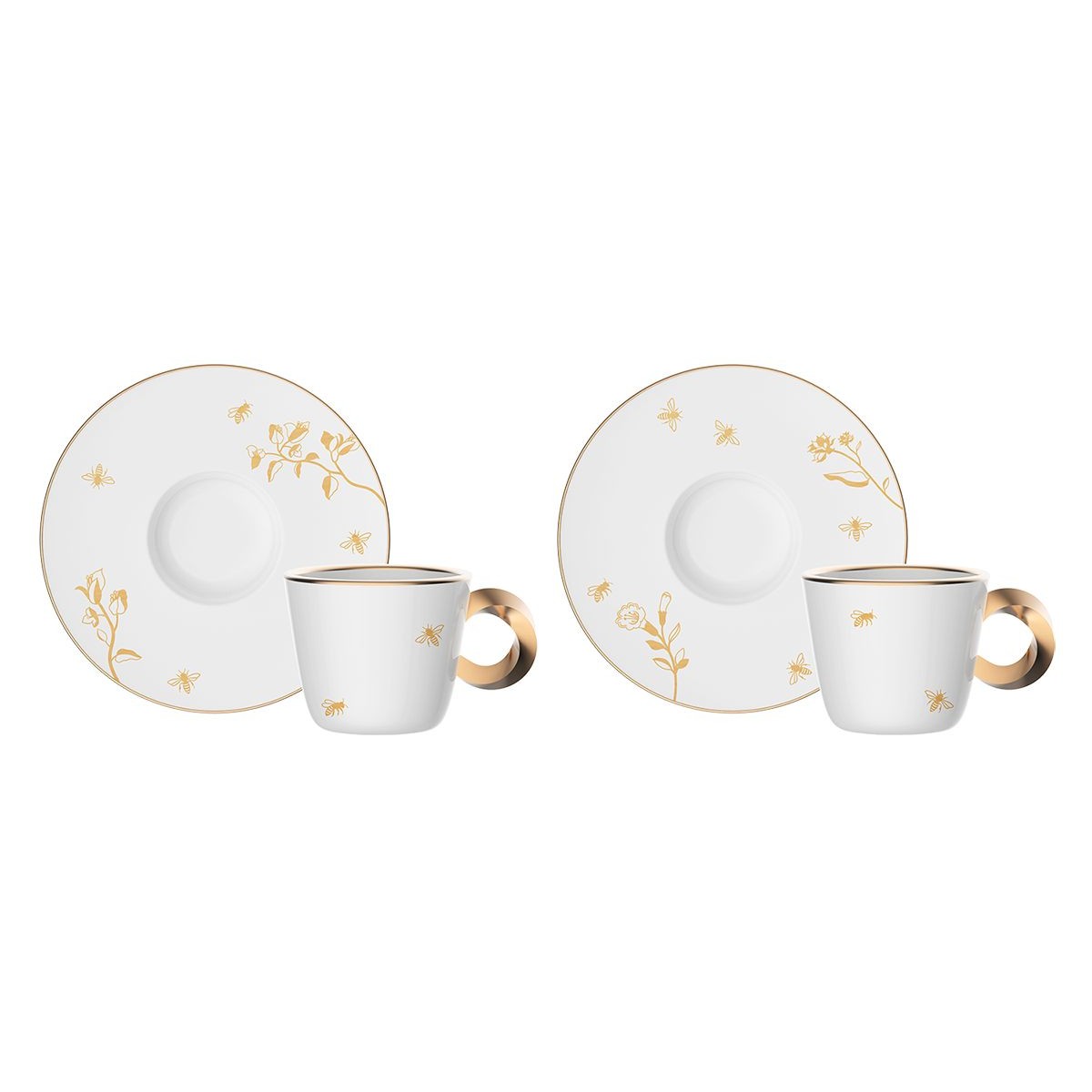 Set 2 tazzine Twist - Oro delle Api Bialetti Exclusive