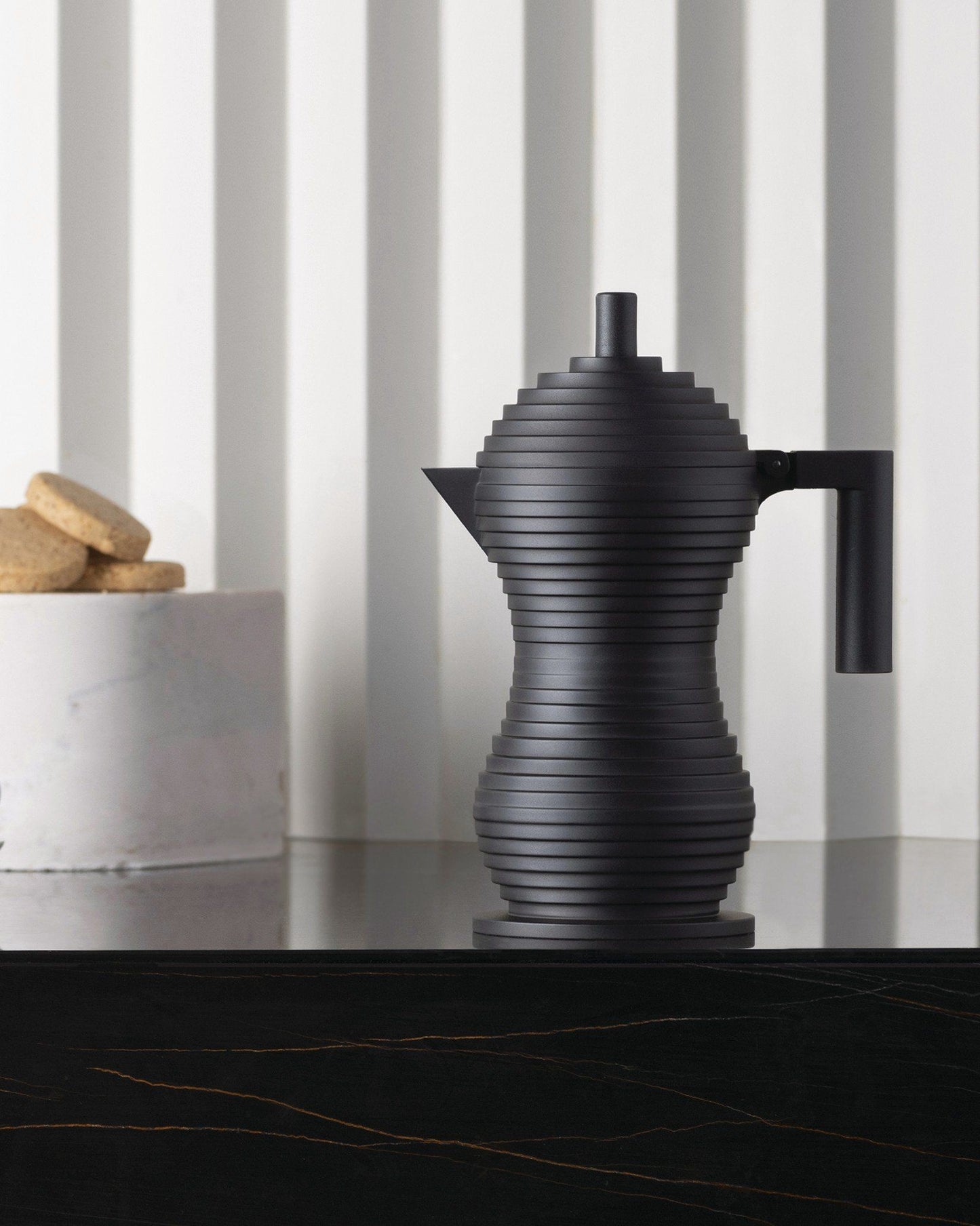 Pulcina Caffettiera Nero