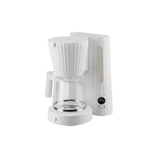 Plisse Macchina per Caffè Filtrato Bianco