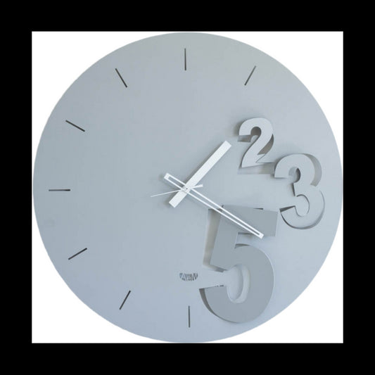 Orologio Big 3D Alluminio Arti E Mestieri