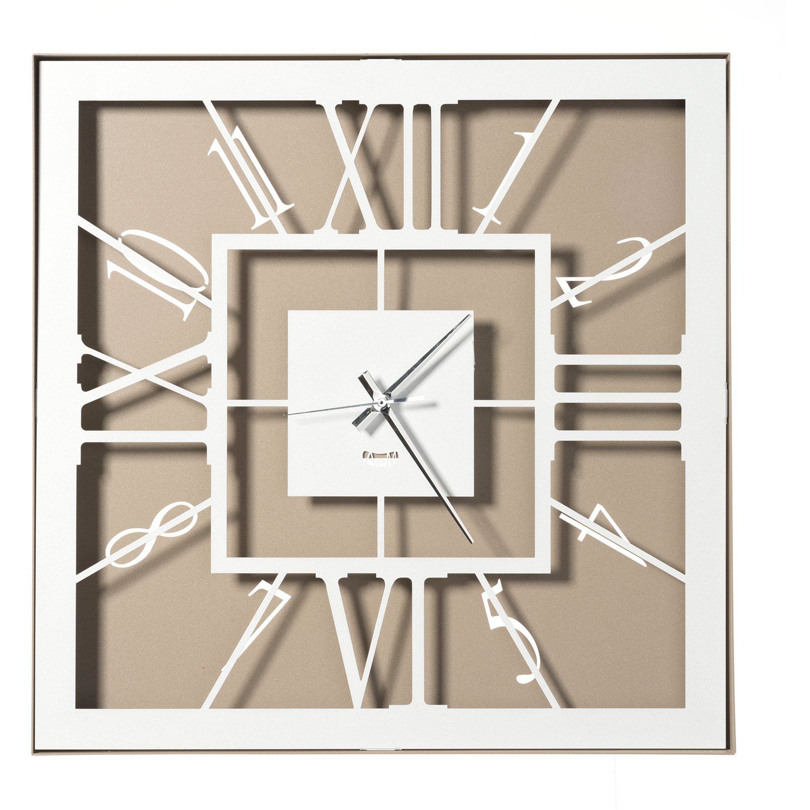 Orologio Tauro Bronzo Bianco Marmo Arti E Mestieri