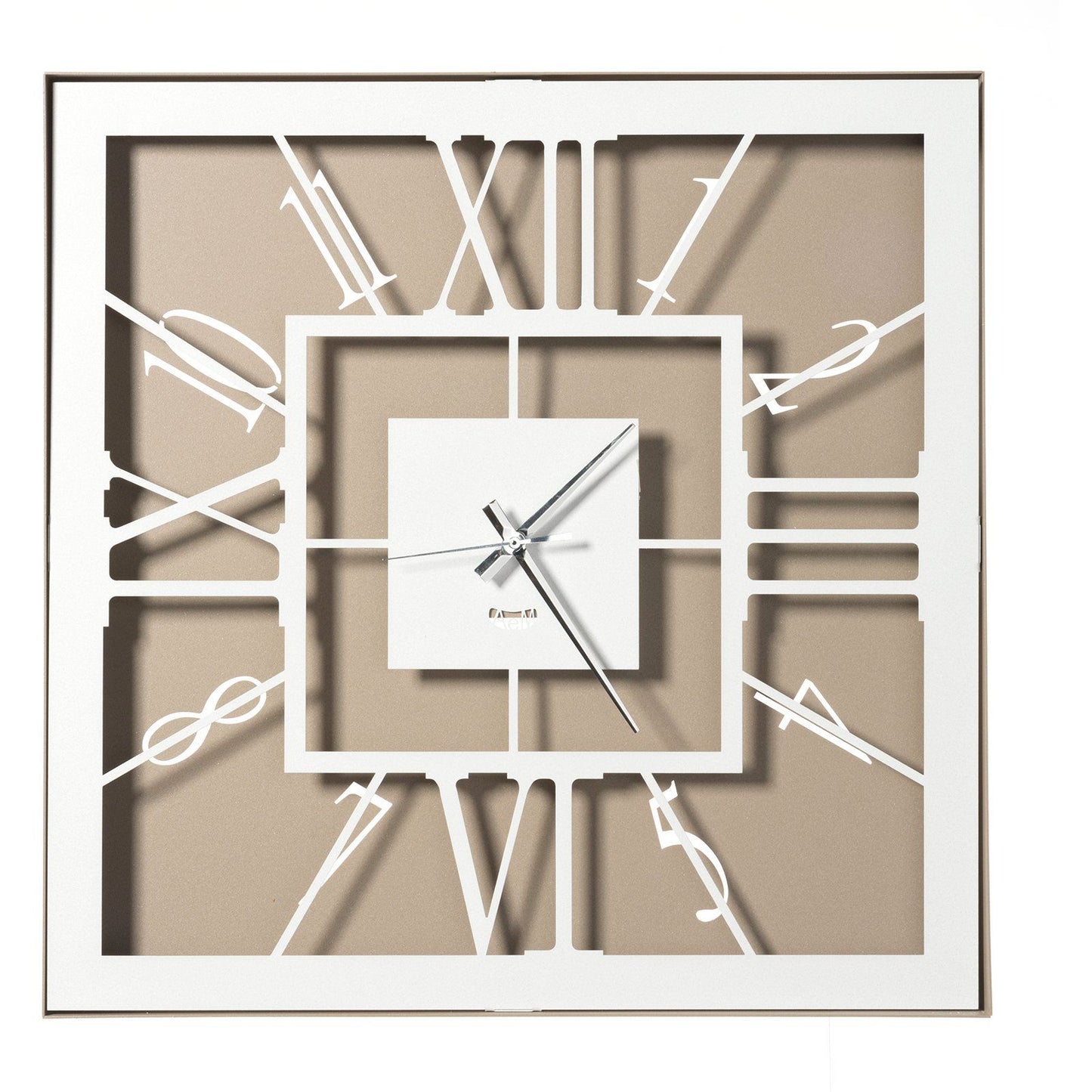 Orologio Tauro Bronzo Bianco Marmo