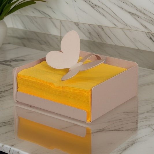 Porta Tovaglioli Farfalla Beige Arti E Mestieri Arti E Mestieri